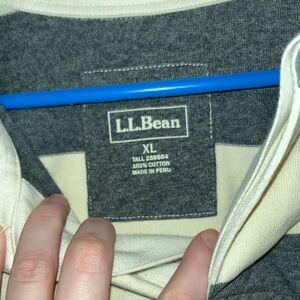 LL BEAN RUGBY POLO